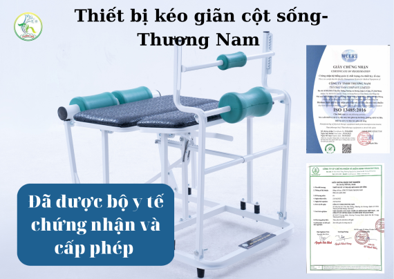 Chỉ với 1 tuần luyện tập bằng Thiết bị kéo giãn cột sống Thương Nam, người bệnh đã giảm hẳn đau lưng.